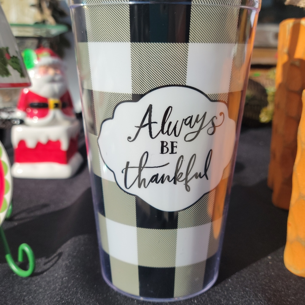 Always Be Thankful Tumbler